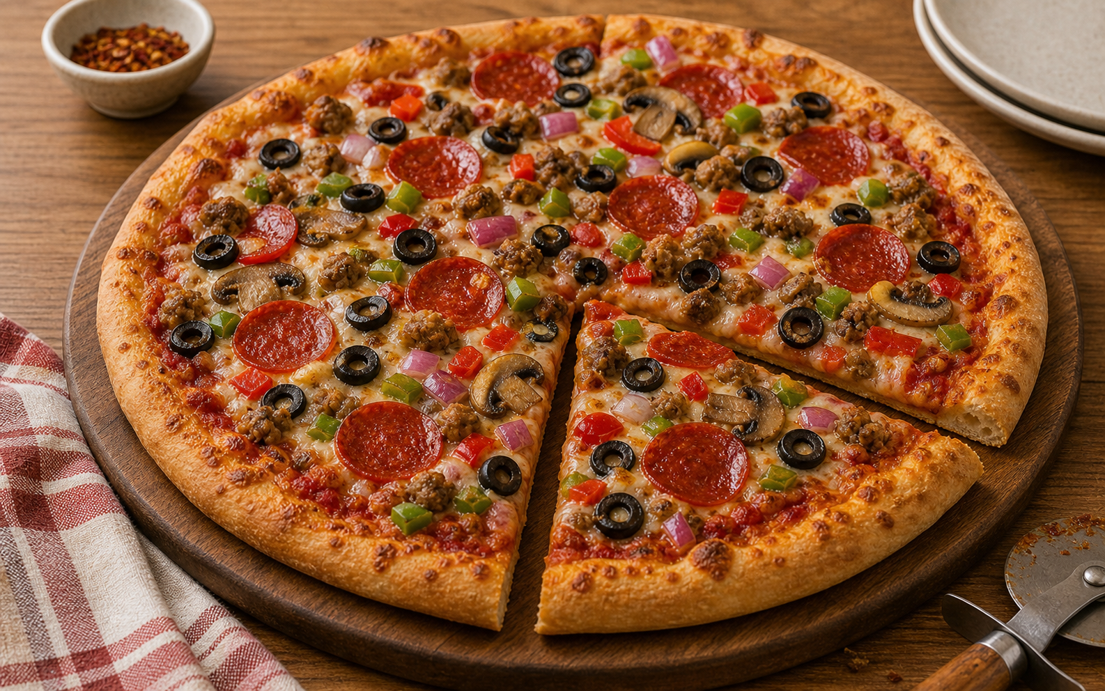 Saturday Supreme Pizza