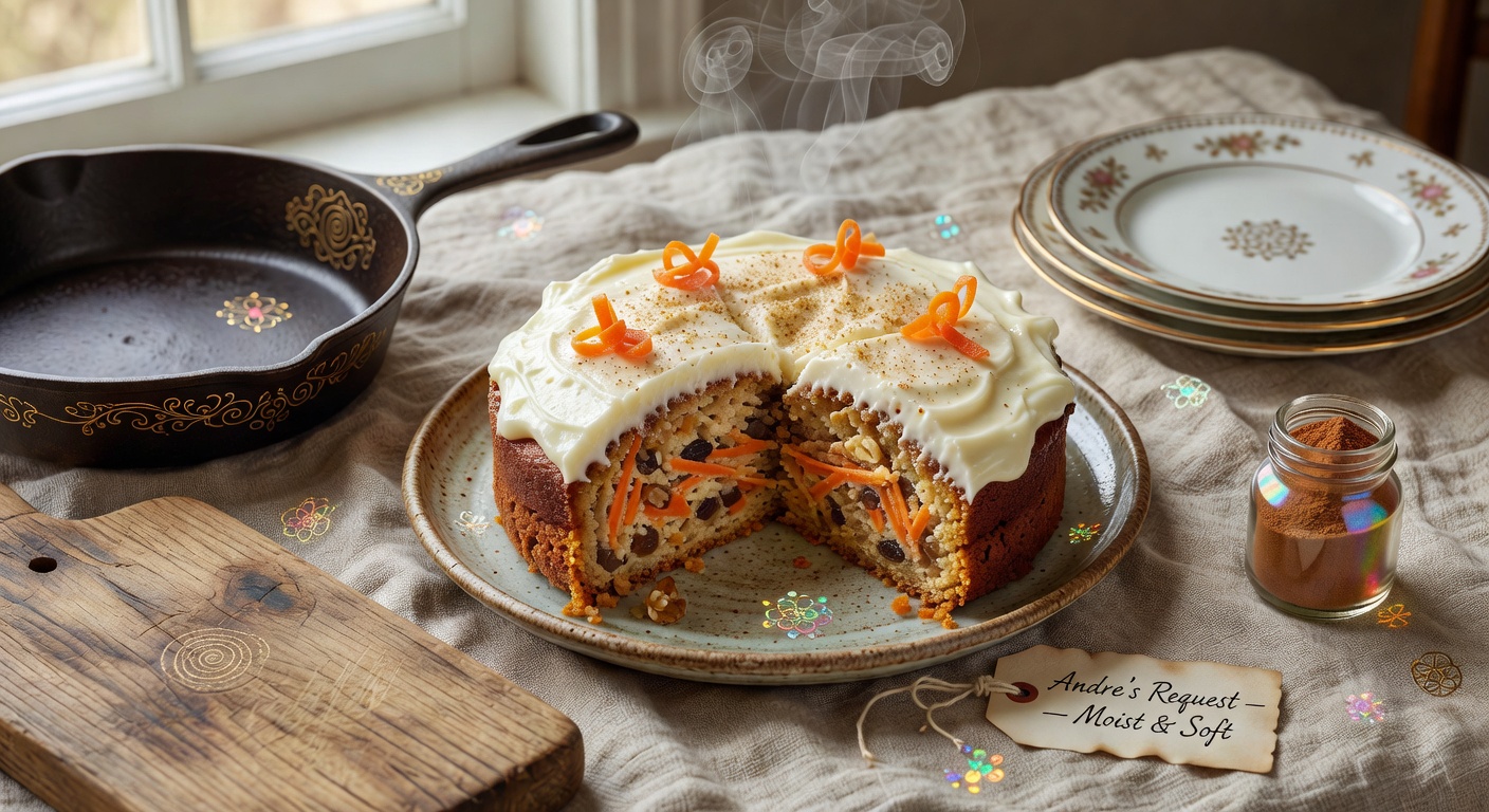 4. Andrew's Soft Carrot Cake