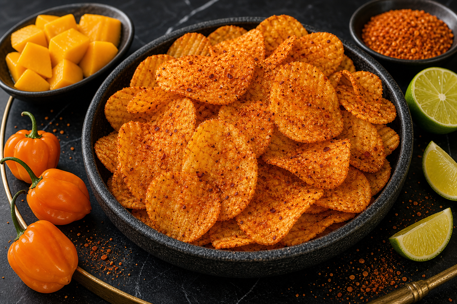 ORANGE -- Mango Habanero Tajin