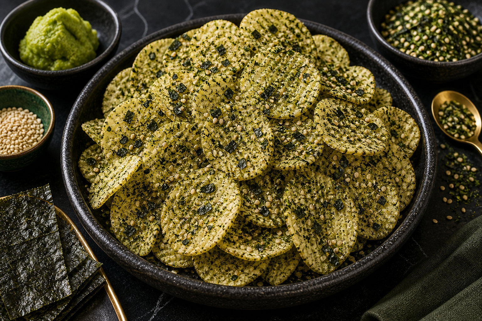 GREEN -- Wasabi Nori Furikake