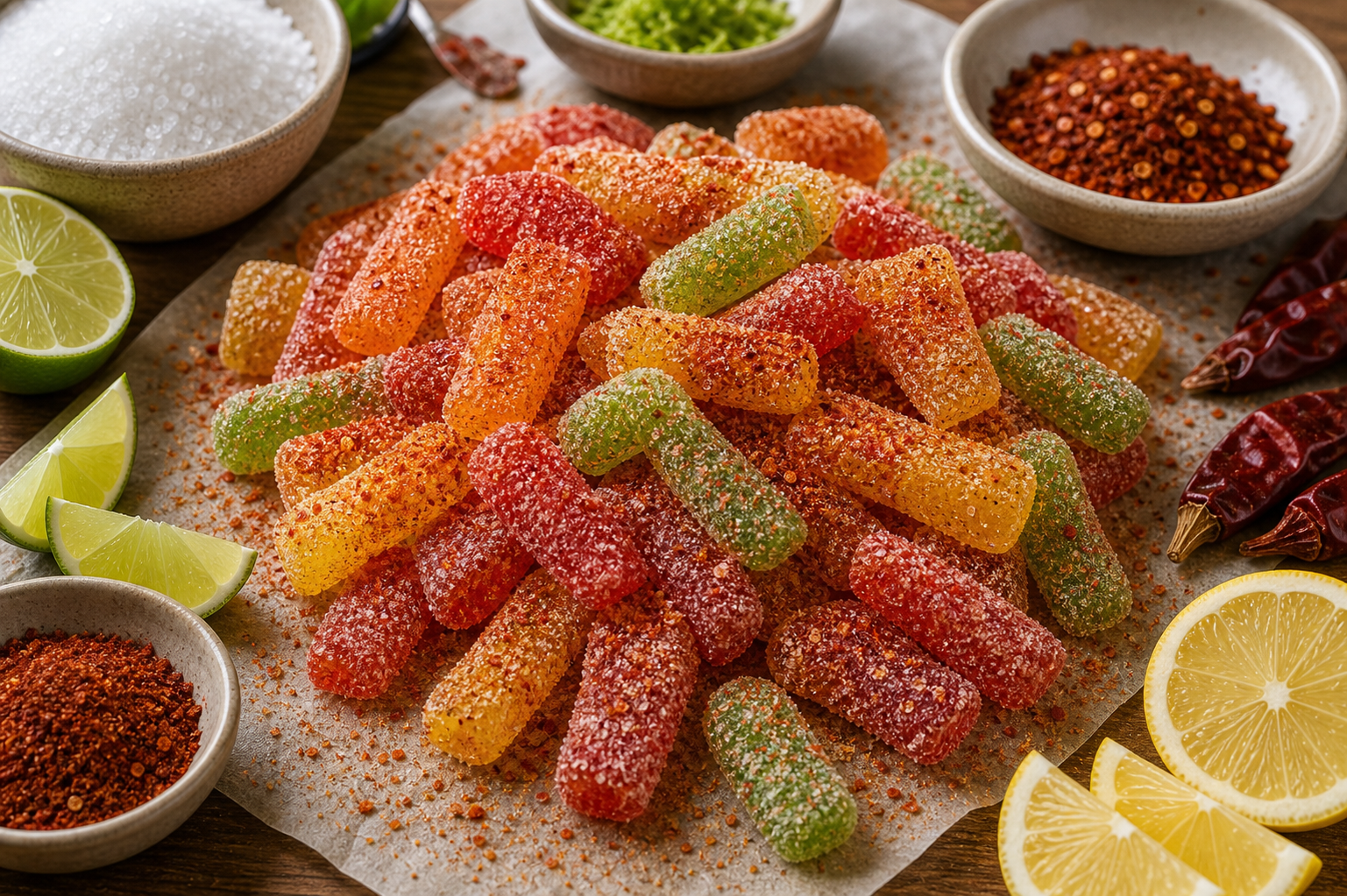 SUPER SOUR + SUPER HOT CROSSOVER CANDY