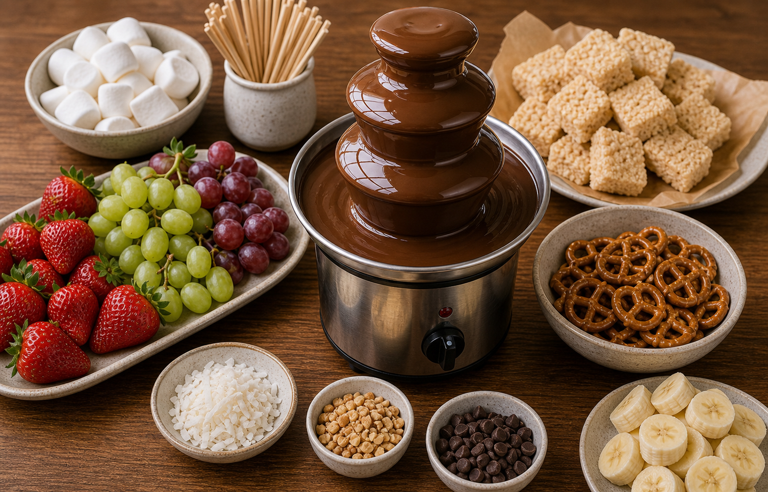CKD Chocolate Fountain Setup