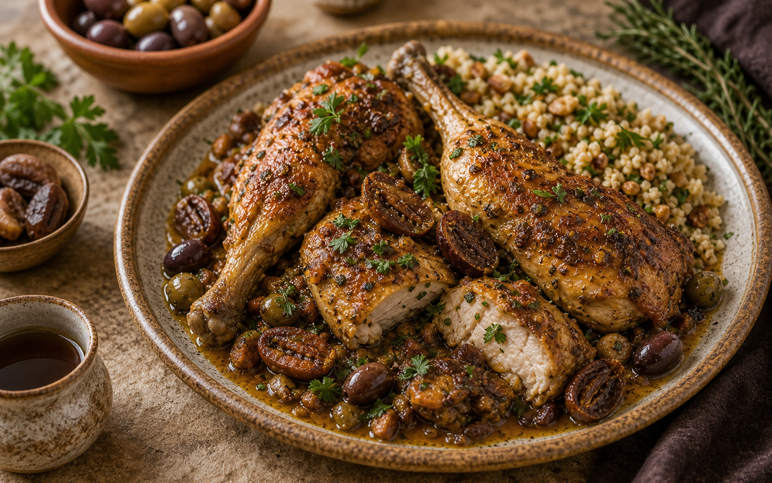 Ancient Rome (~100 AD) - Pullum Numidicum (Numidian Chicken)