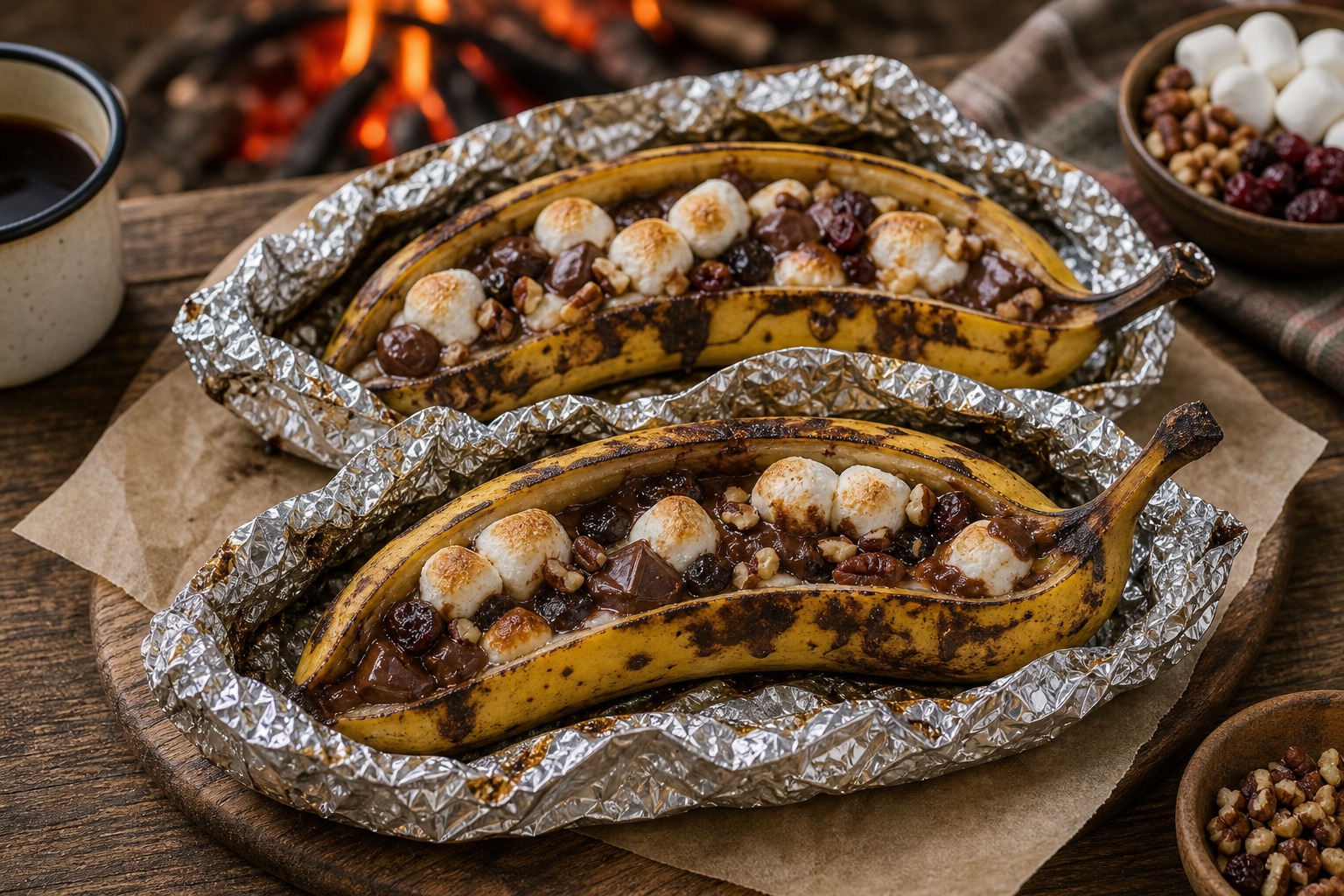 Recipe 10: Campfire Banana Boats