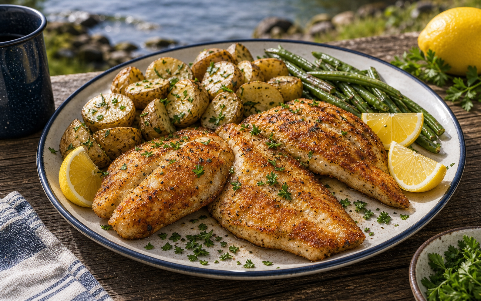 Recipe 15: Shore Lunch - Catch, Clean, Cook