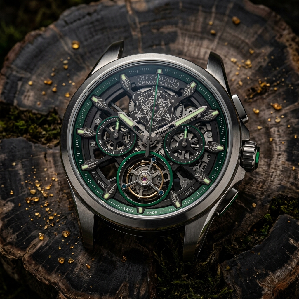 The Cascadia Chronograph Haute Horlogerie Timepiece