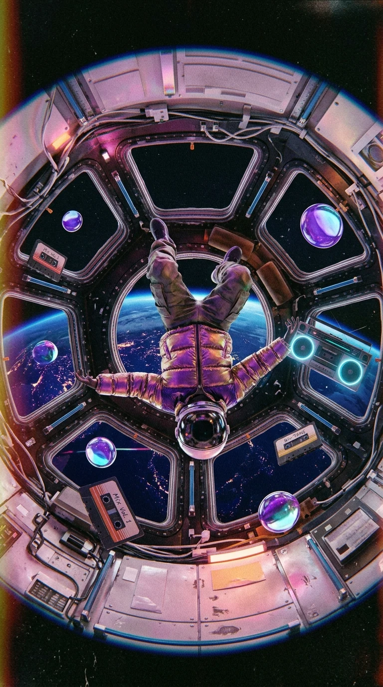 Zero-G Astral Drift: Codeine Dreaming Orbit