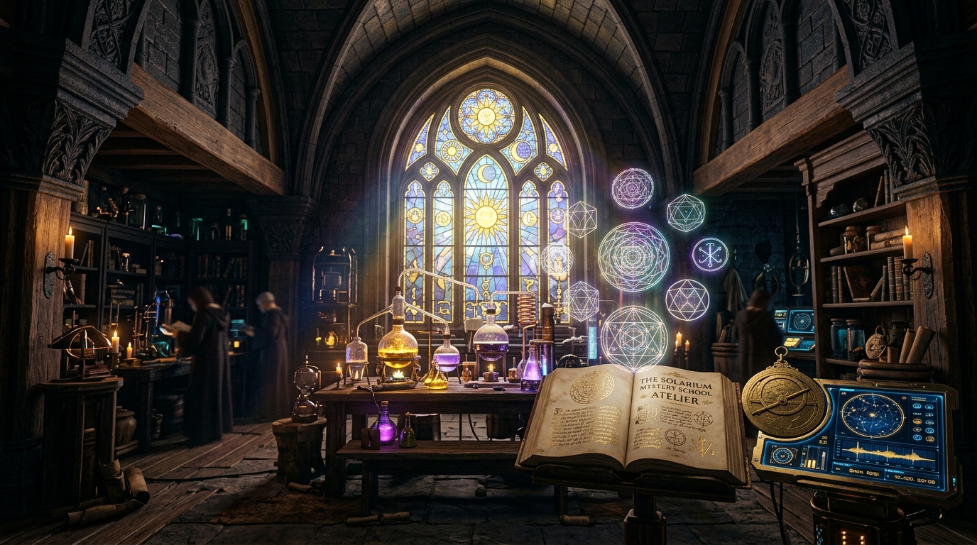 Solarium Mystery School Sanctuary Atelier