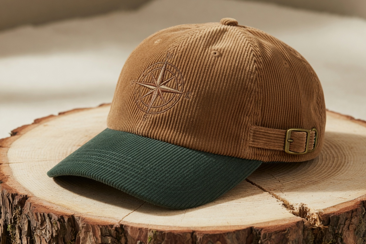 Solarium Tobacco Corduroy Cap