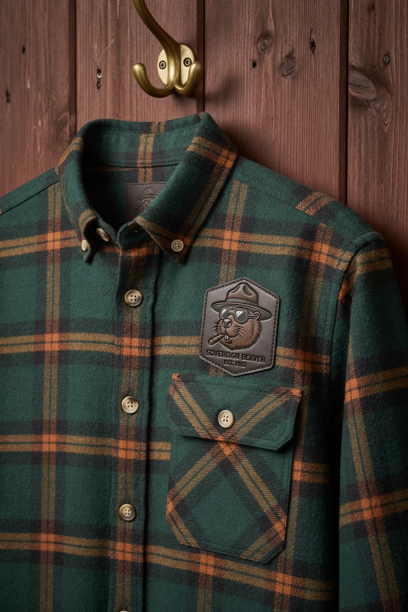 10oz Brushed Flannel Overshirt