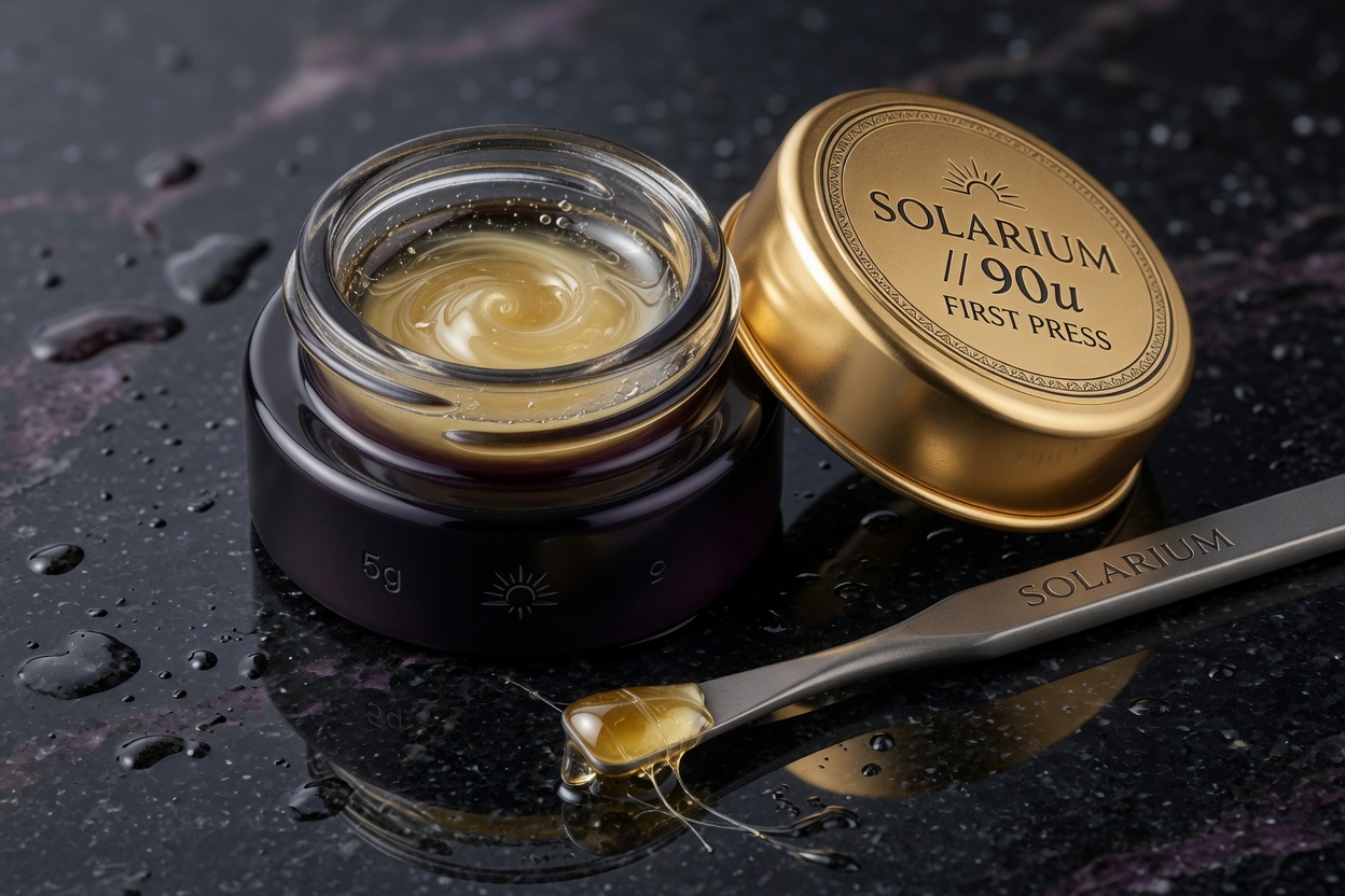 Cold Cure Rosin Miron Glass Jar