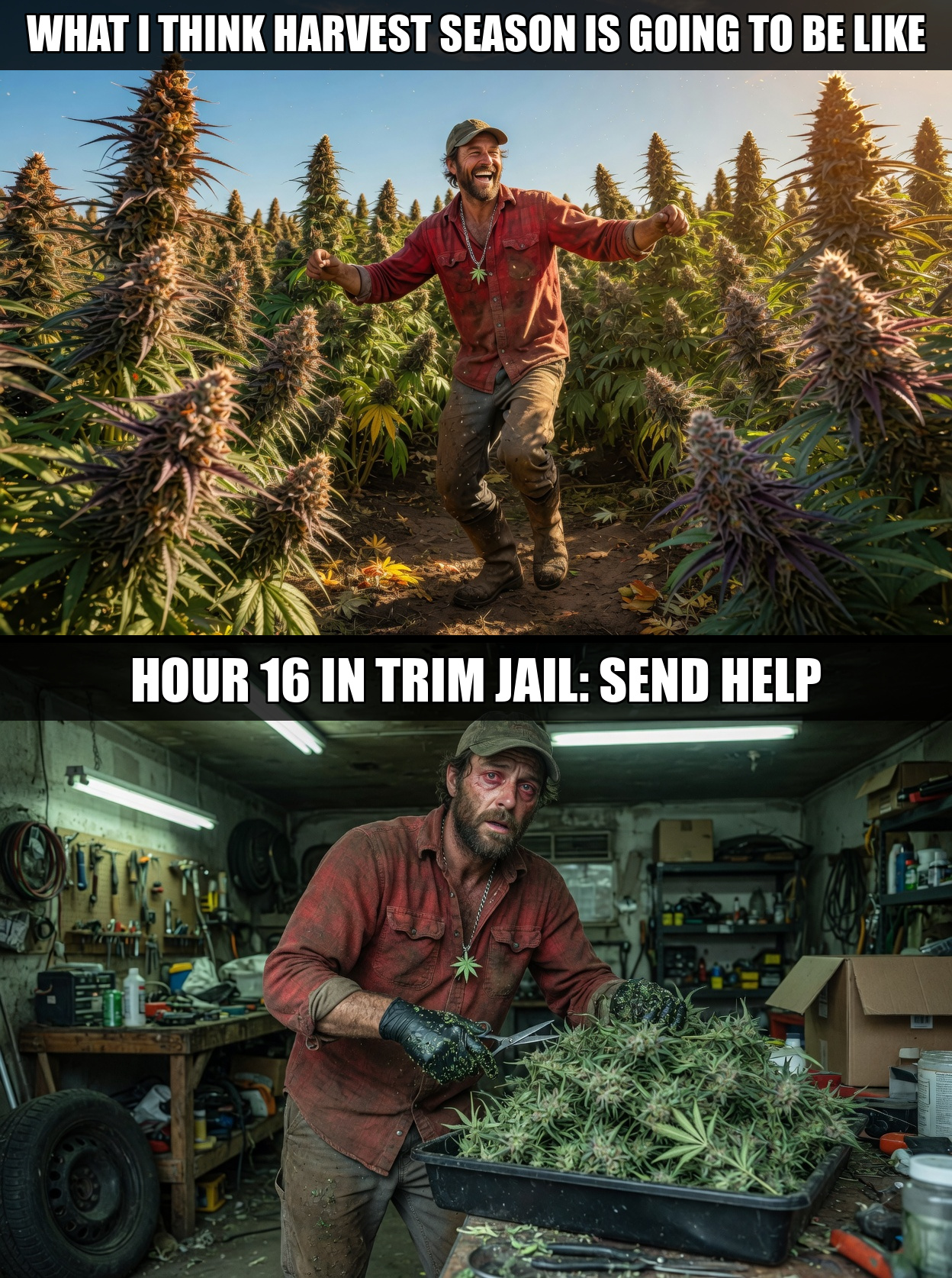 Harvest Dream vs Trim Jail Reality