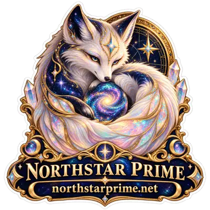 Celestial Fox StickerForge original