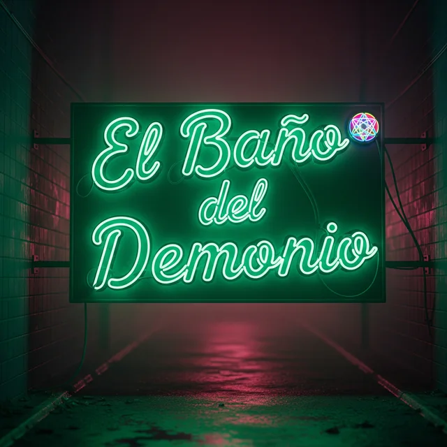 Demons Bath neon sign