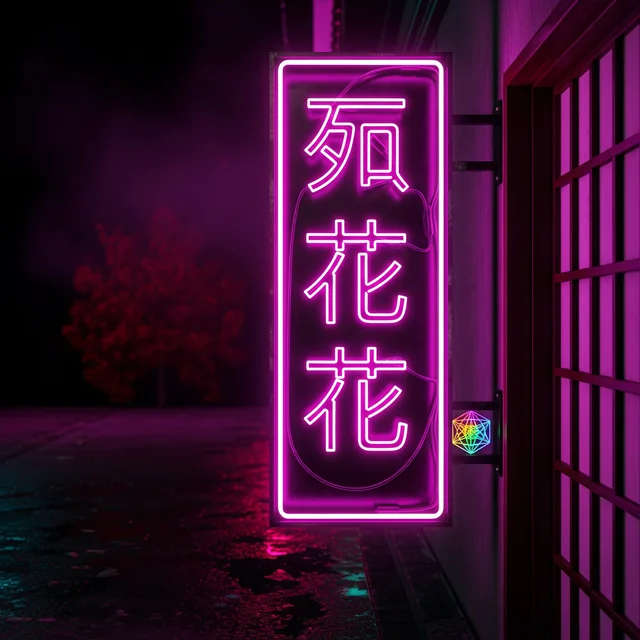 Dead Flowers neon sign