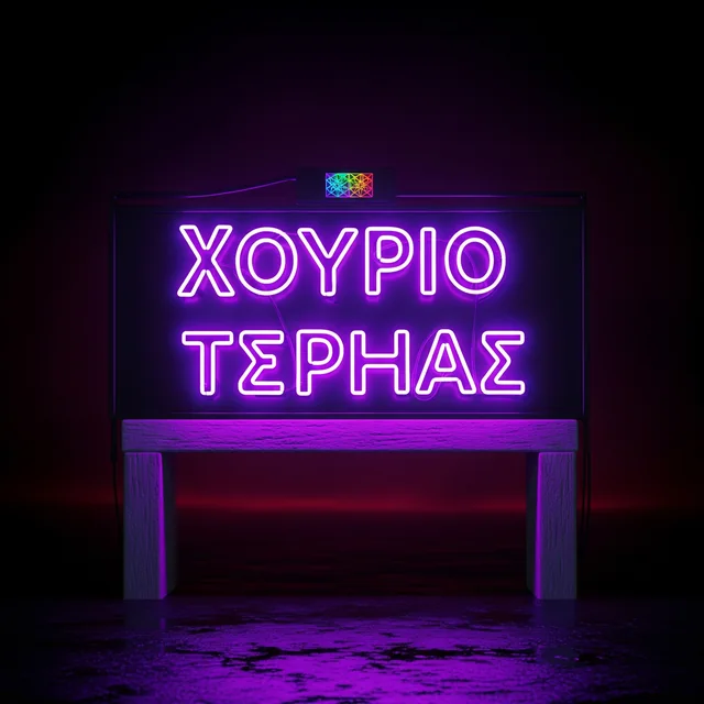 Good Morning Darkness neon sign