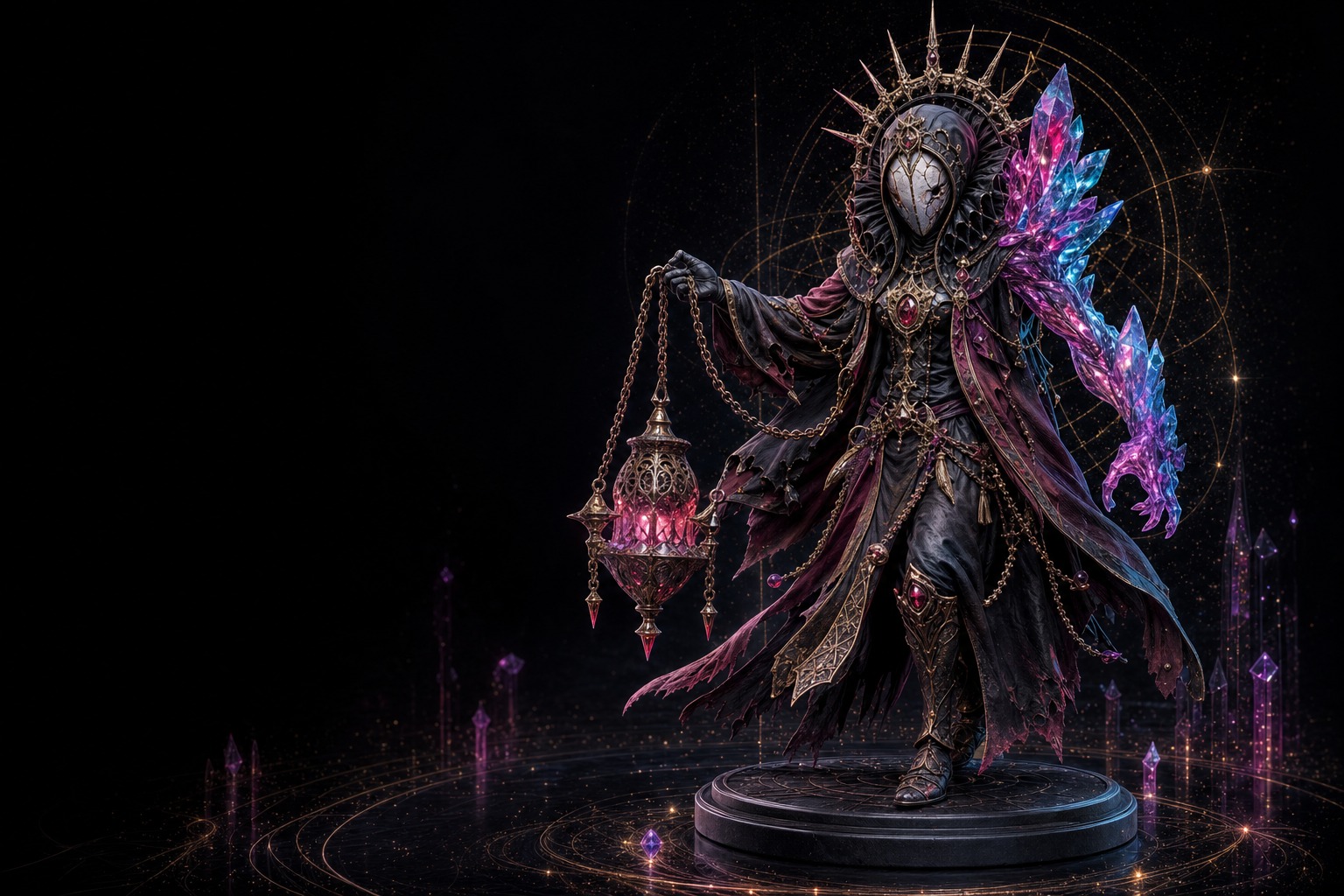 Free Reveler Fanatic Miniature