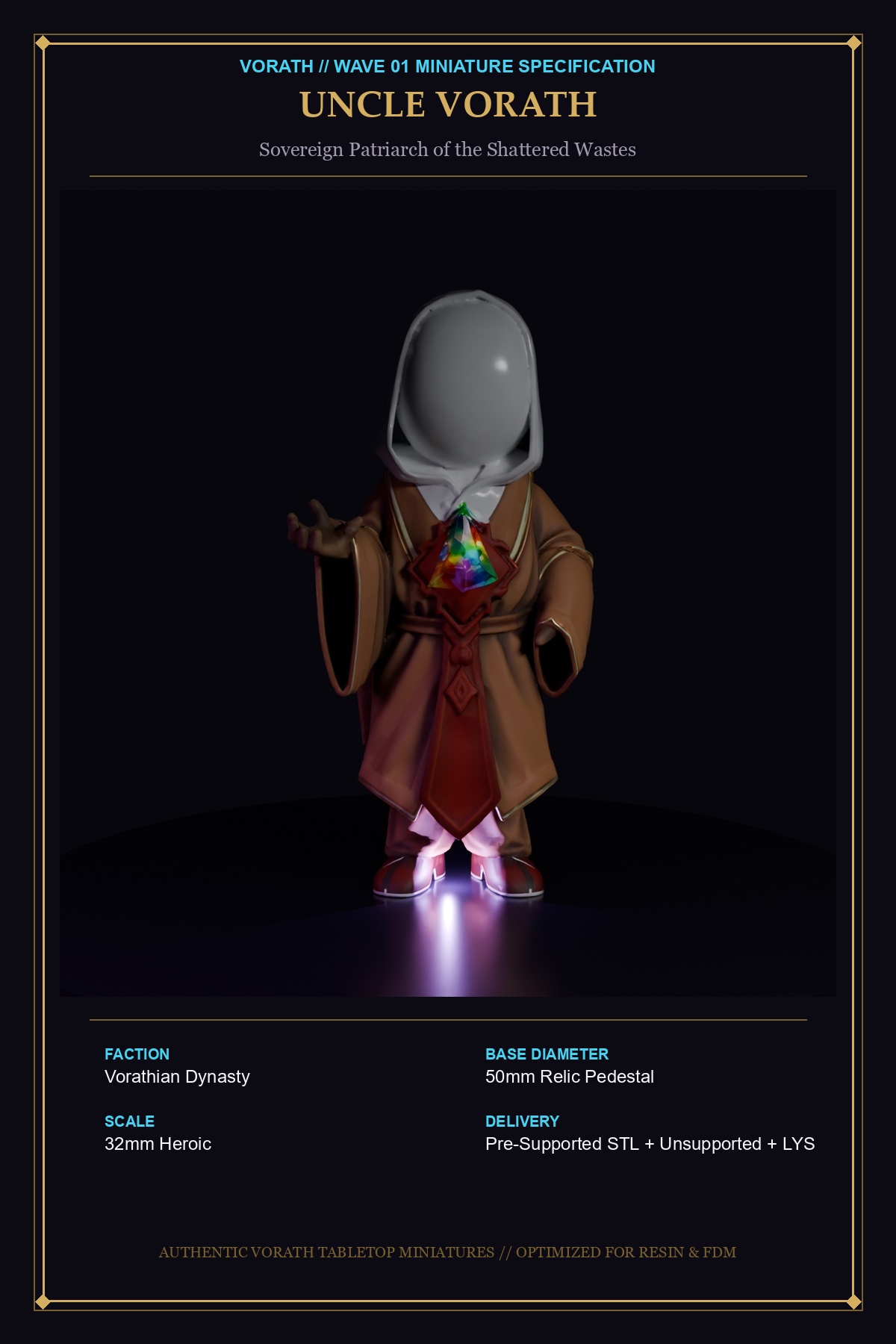 Uncle Vorath Collector Card